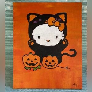 Hello Kitty Halloween Art